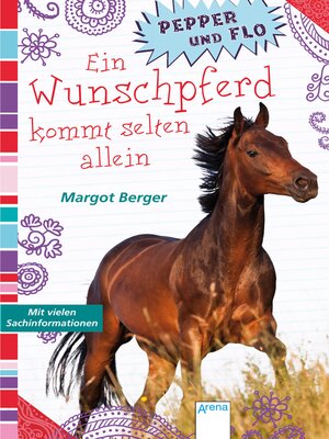 cover image of Pepper und Flo (1). Ein Wunschpferd kommt selten allein